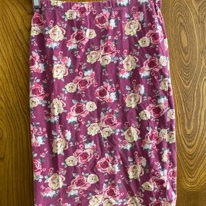 Juniors size small floral skirt!